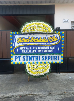 Papan Bunga Duka di Labalawa