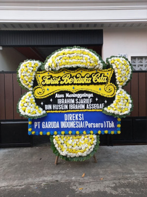 Papan Bunga Duka di Labalawa